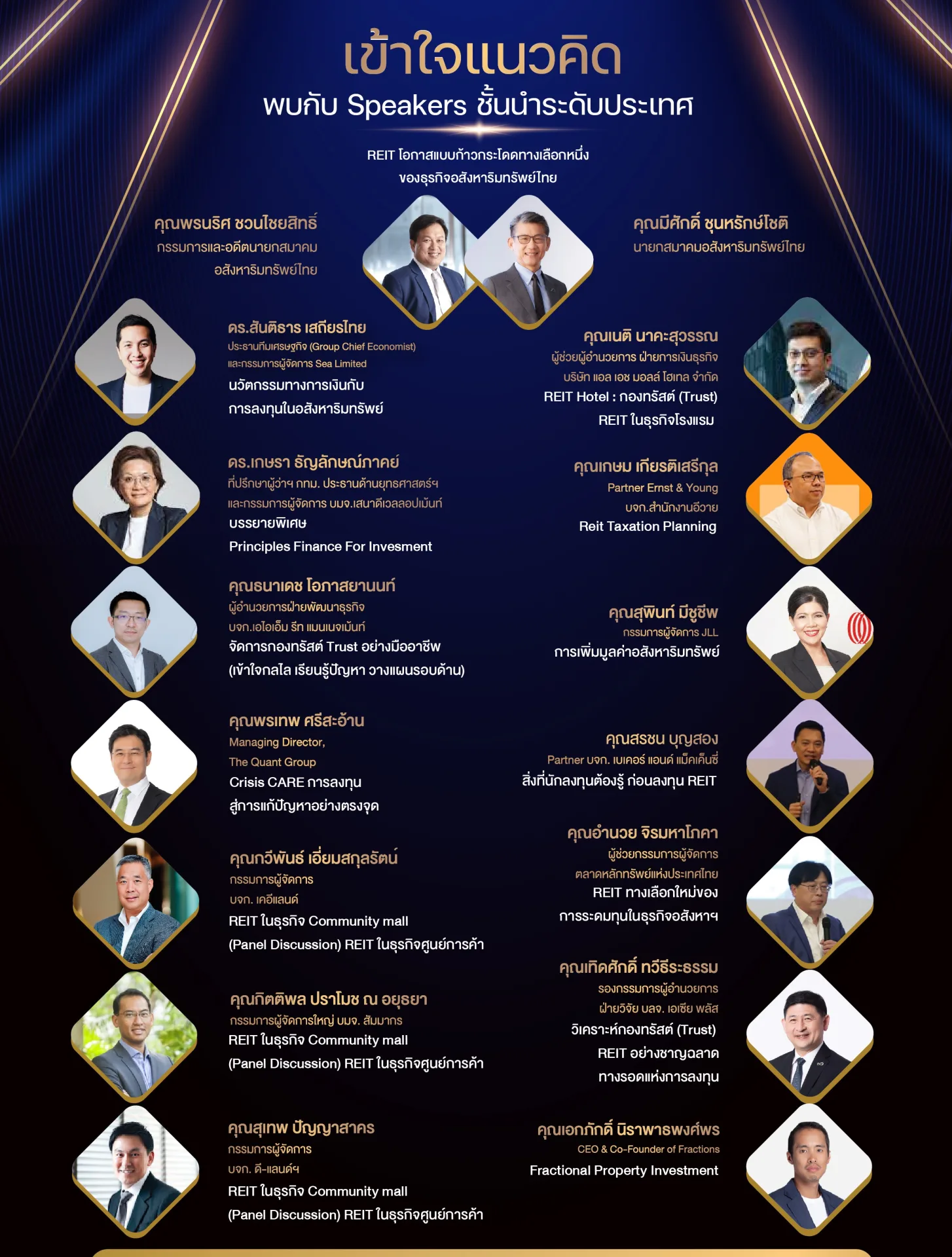 หลักสูตร REIT Leader Academy