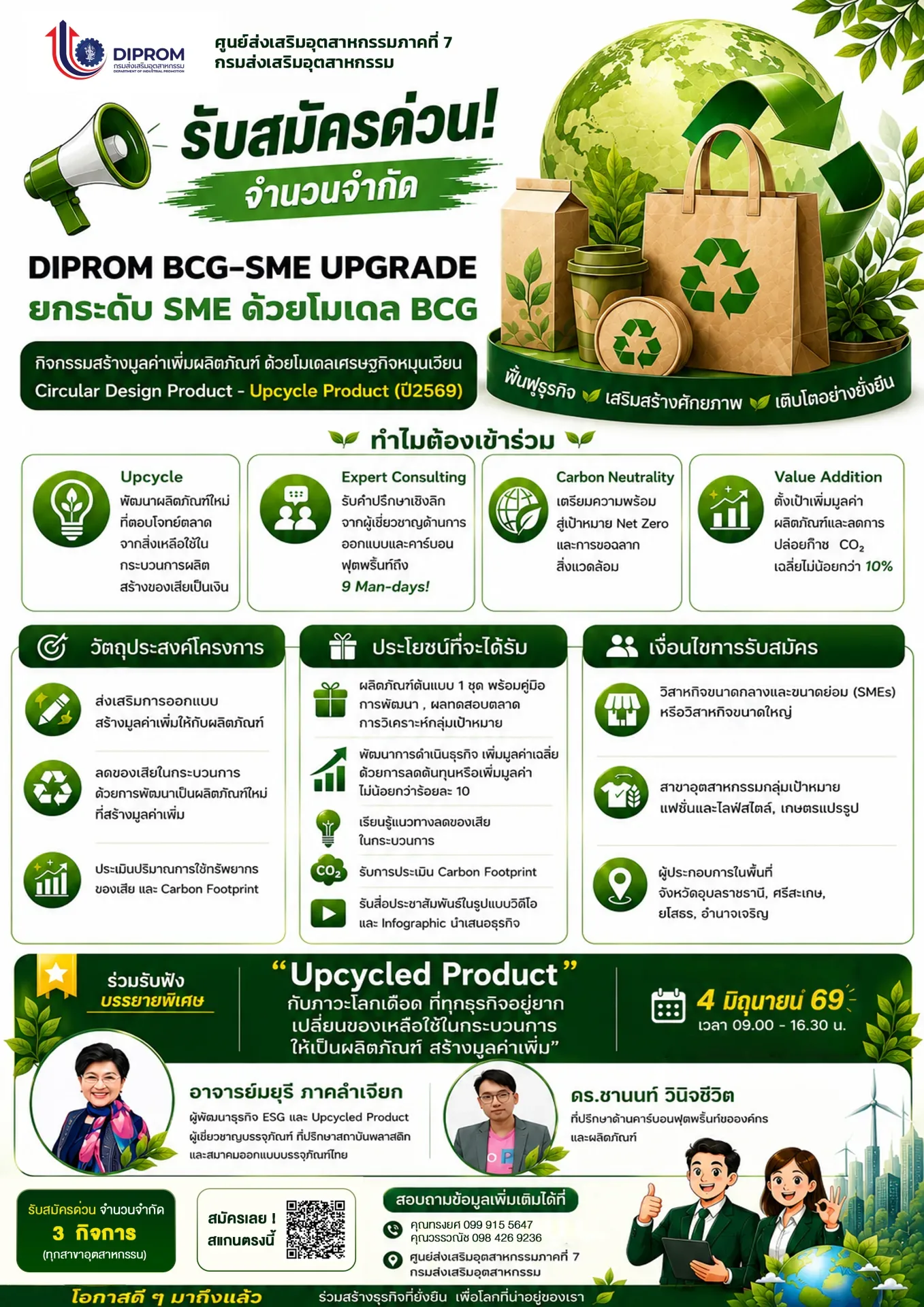 สร้างมูลค่าเพิ่มผลิตภัณฑ์ด้วยโมเดลเศรษฐกิจหมุนเวียน Upcycle Product